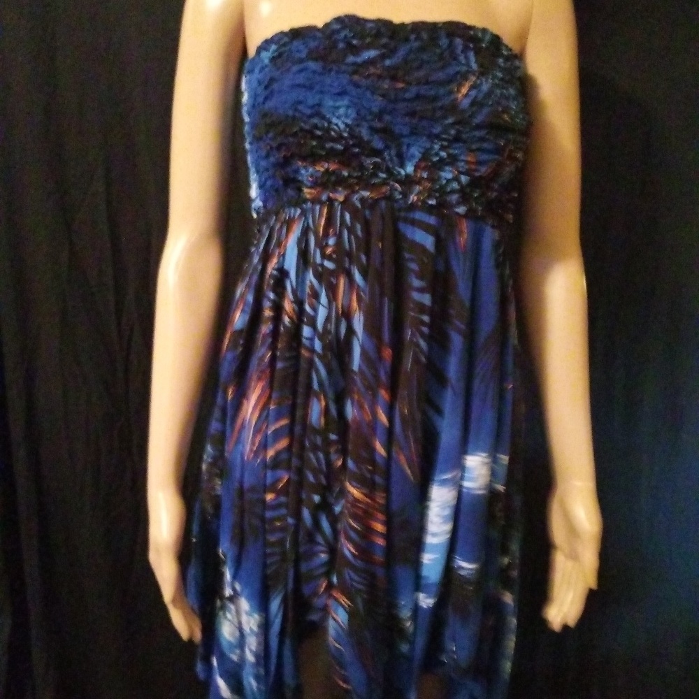 Tropical tube top dress
